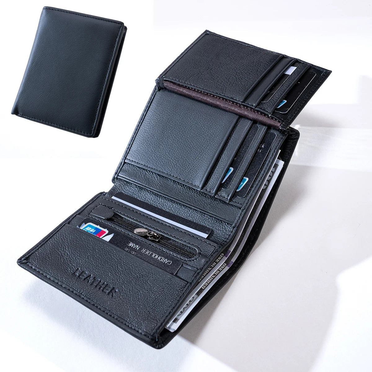Premium Vertical Wallet