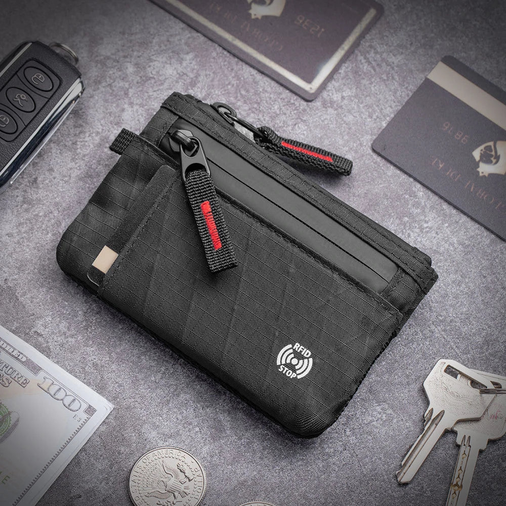 Slim Zippered Wallet (RFID)