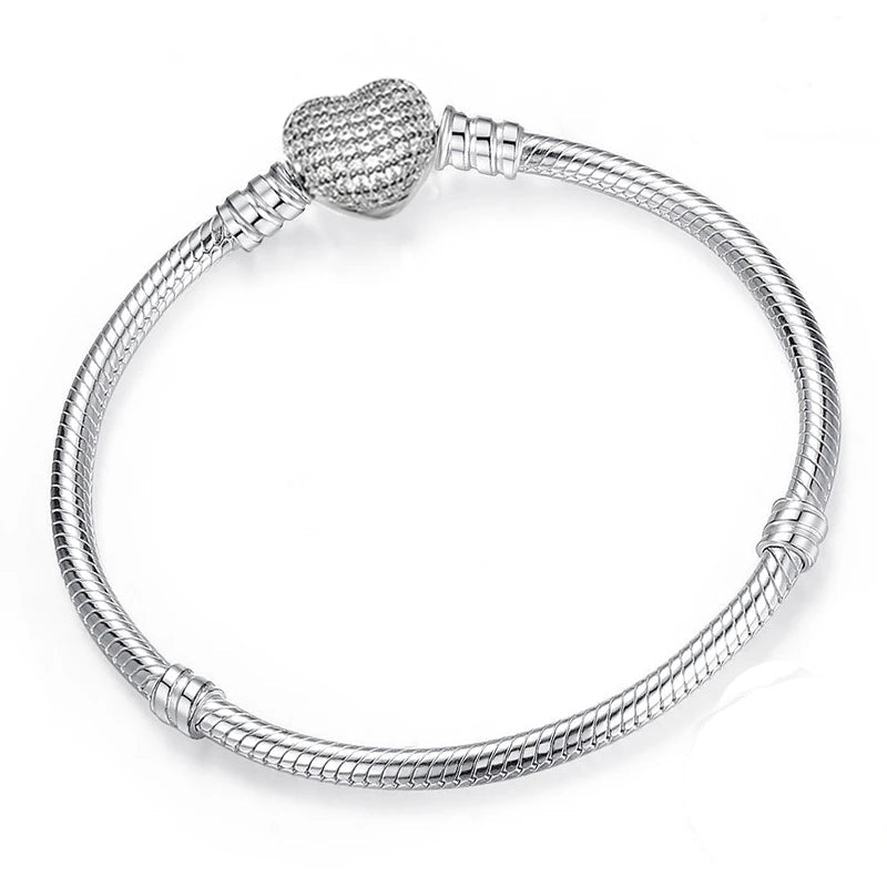 925 STERLING SILVER CHARM BRACELET