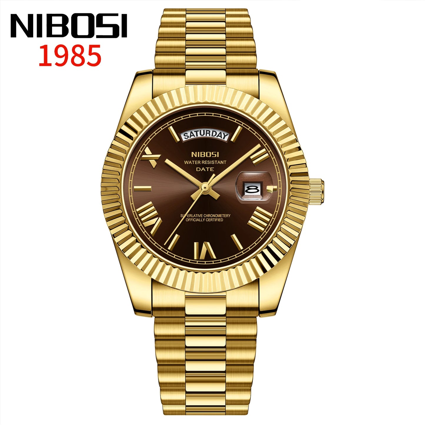 NIBOSI MEN'S LUXURY QUARTZ WATCH