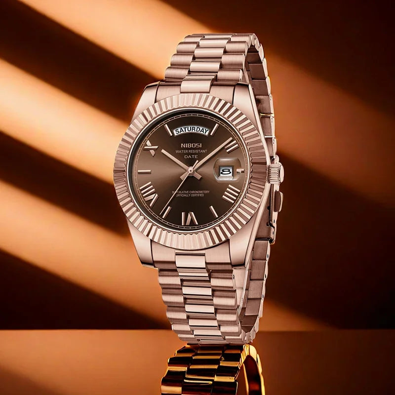 NIBOSI MEN'S LUXURY QUARTZ WATCH