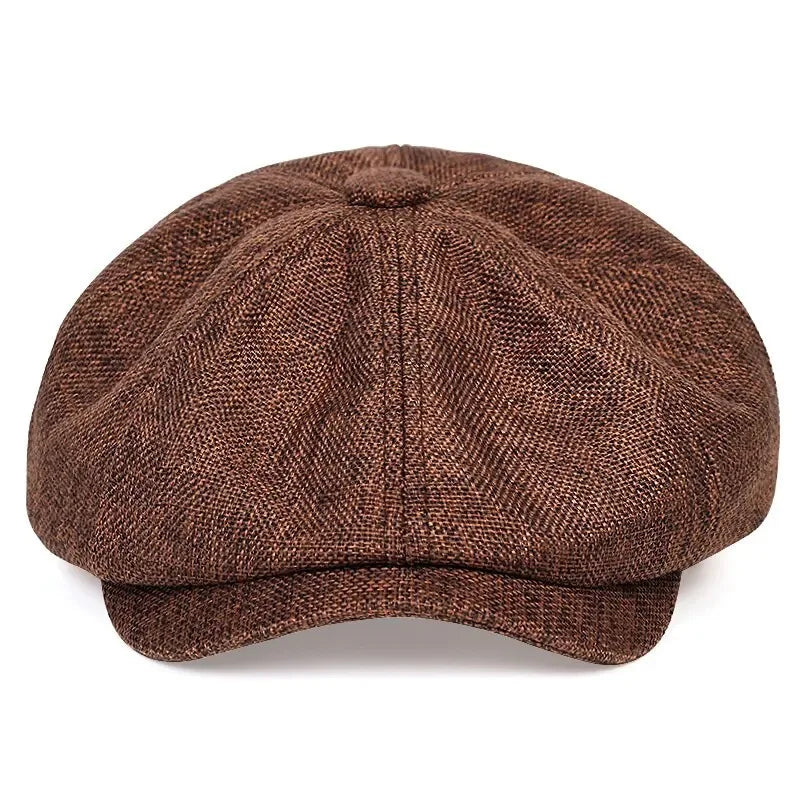 Men's retro beret, rugged-style hats