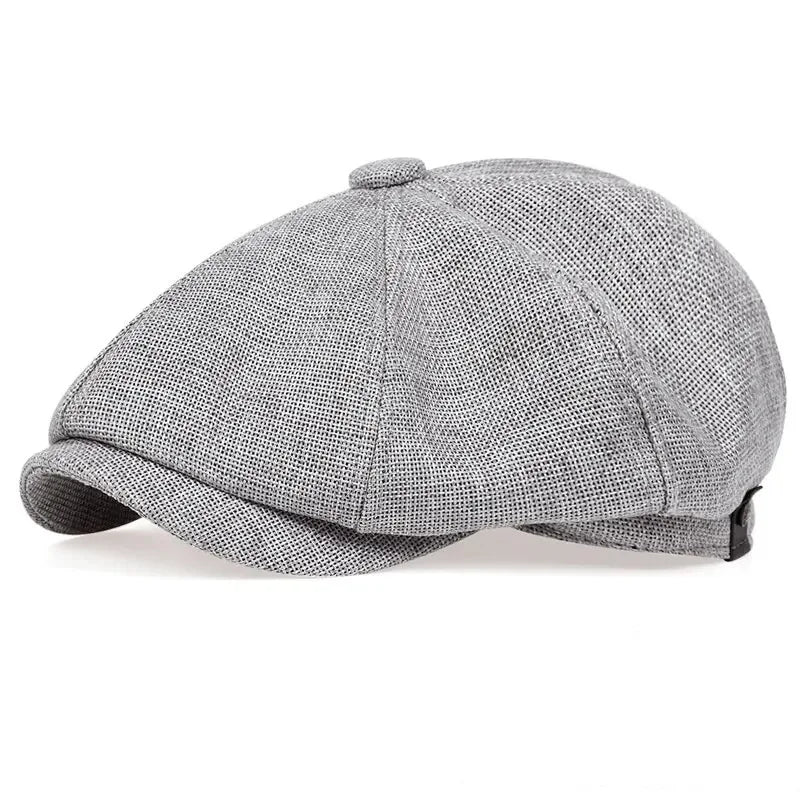 Men's retro beret, rugged-style hats