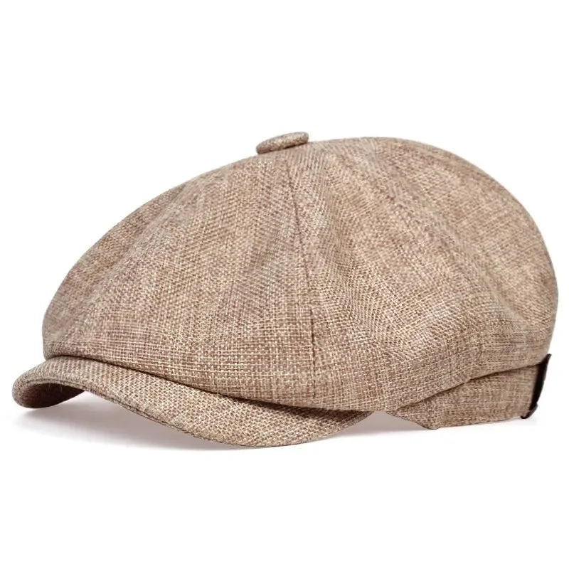 Men's retro beret, rugged-style hats