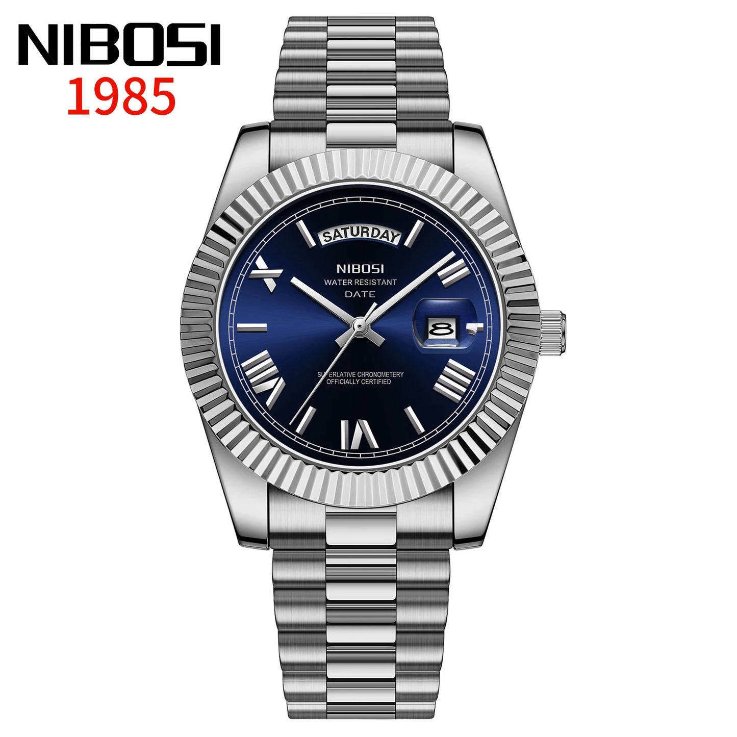 NIBOSI MEN'S LUXURY QUARTZ WATCH