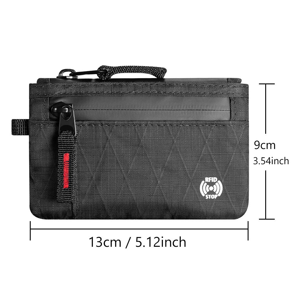 Slim Zippered Wallet (RFID)