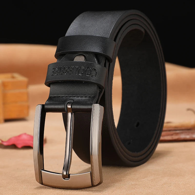 High-Quality Cowhide Leather Belt