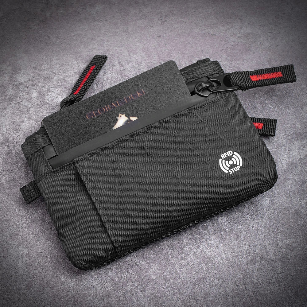 Slim Zippered Wallet (RFID)