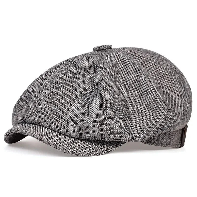 Men's retro beret, rugged-style hats