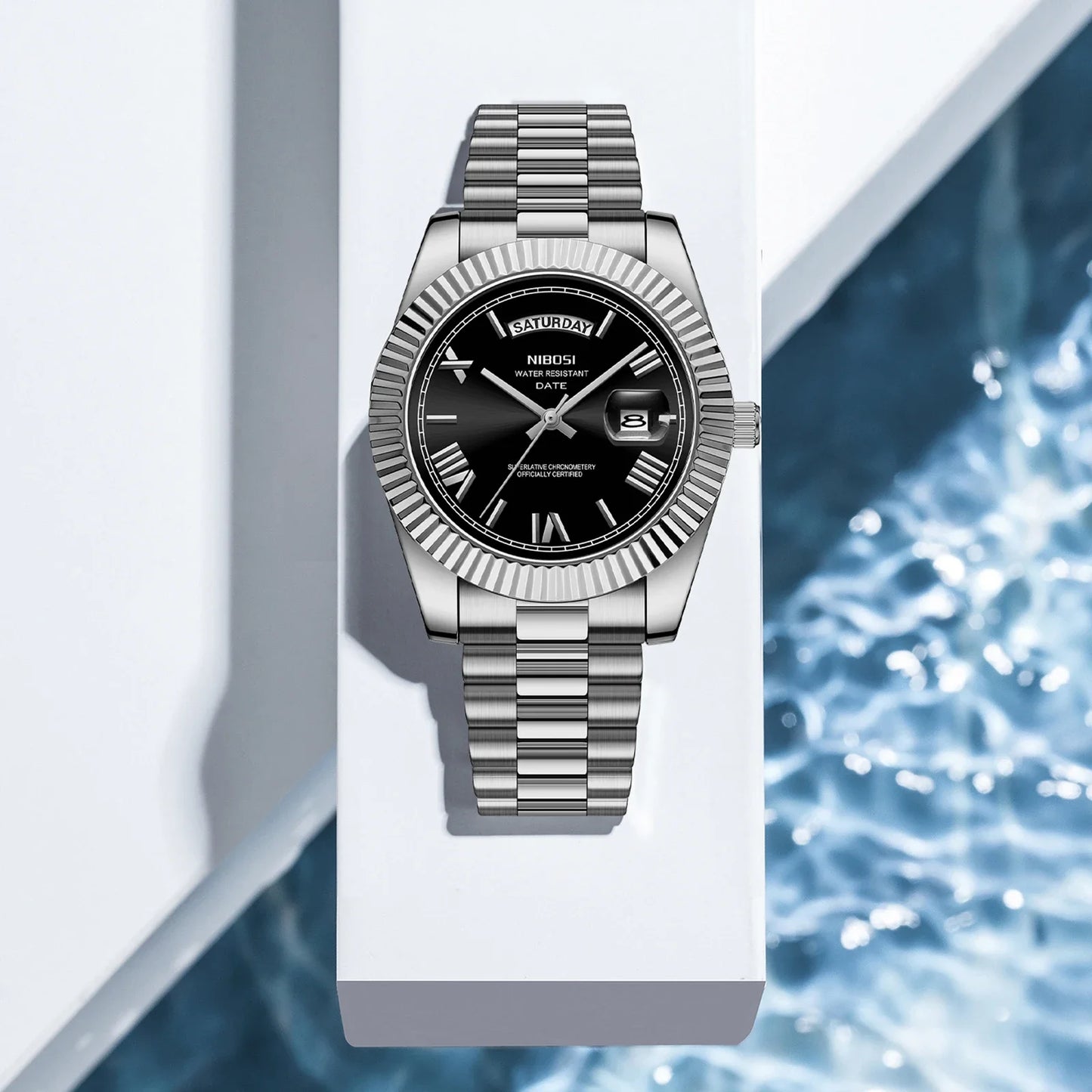 NIBOSI MEN'S LUXURY QUARTZ WATCH