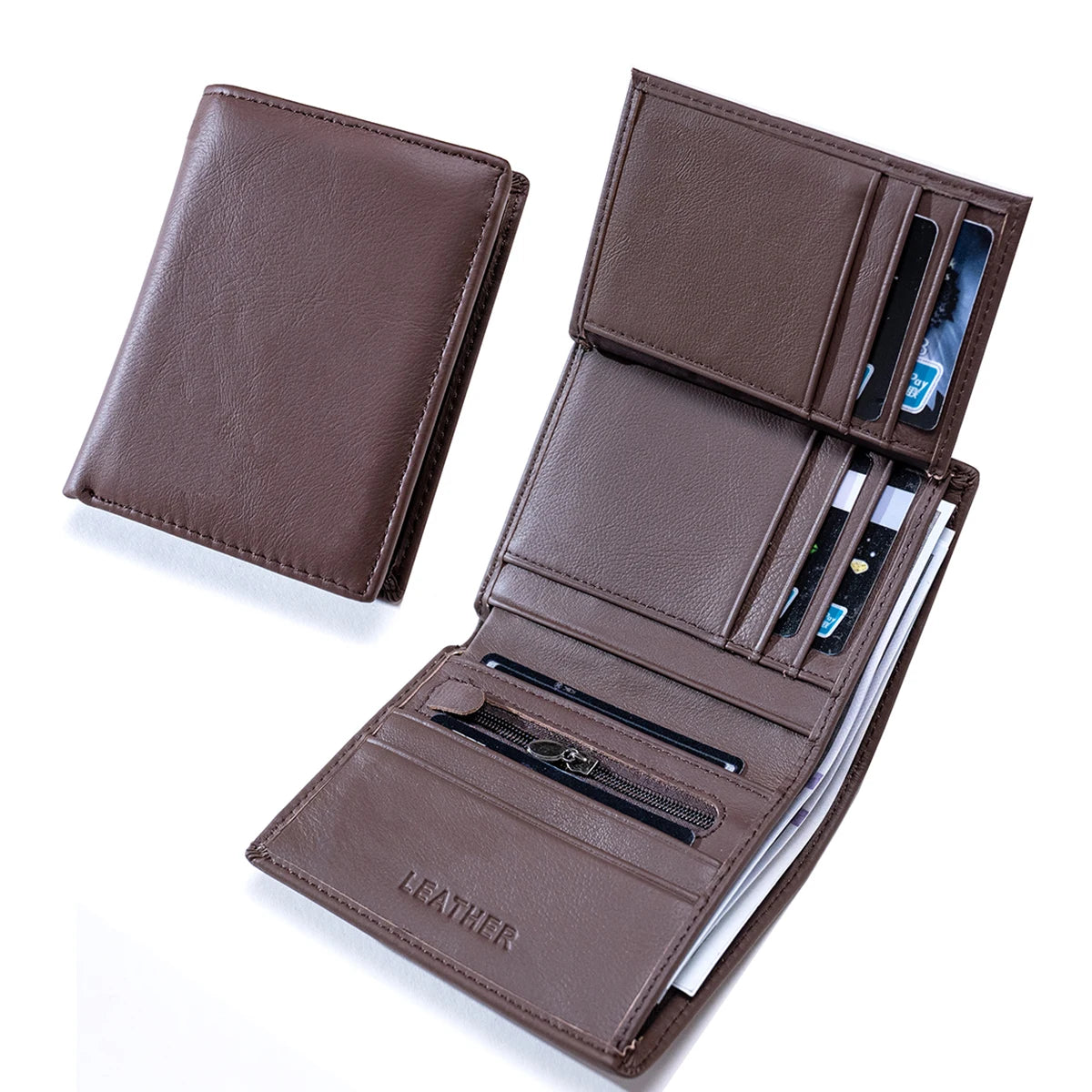 Premium Vertical Wallet